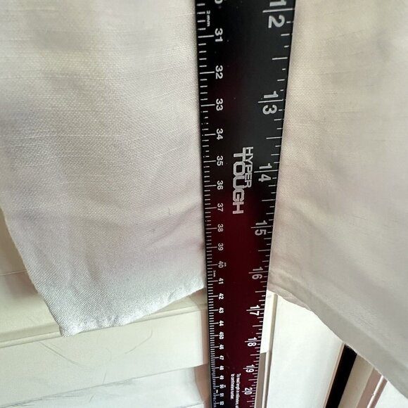 Cloth and Stone White Smocked Linen Blouse Womens Small Evereve New‎ - Picture 7 of 8